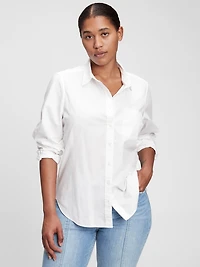 Organic Cotton Poplin Classic Shirt