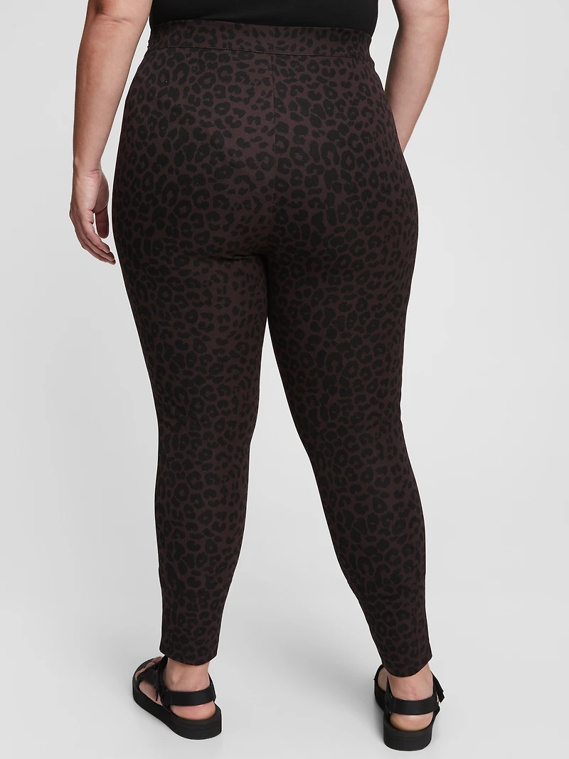 High Rise Bi-Stretch Print Leggings