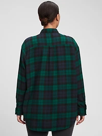 Oversized Flannel Shirt