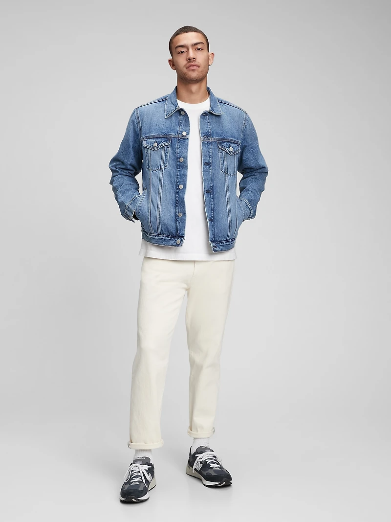 Veste en denim emblématique classique
