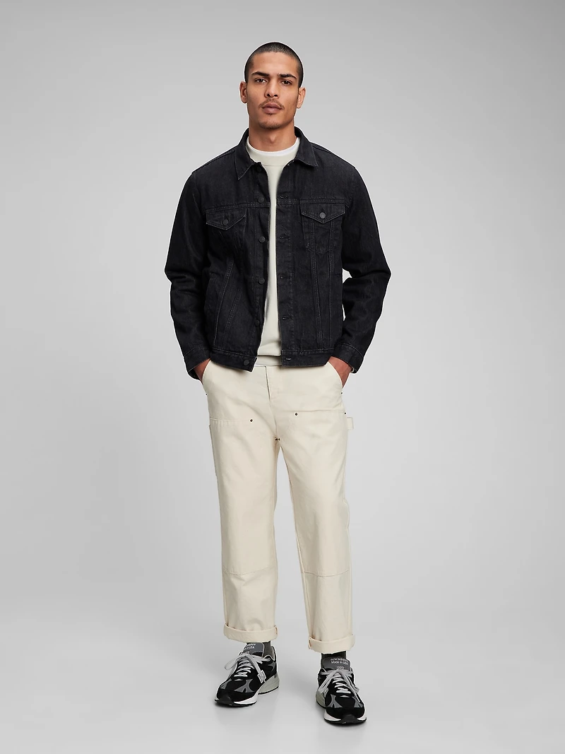 Veste en denim emblématique classique