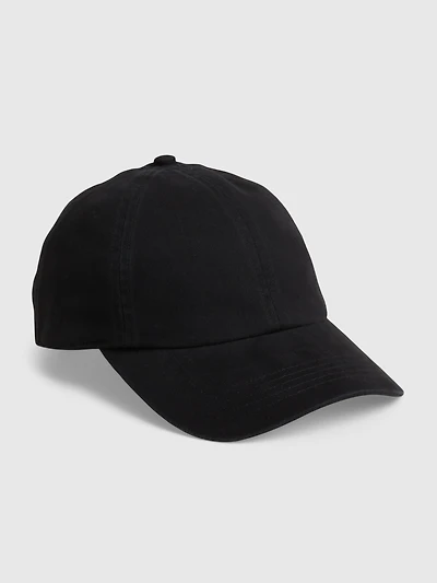 Casquette de baseball délavée en coton biologique