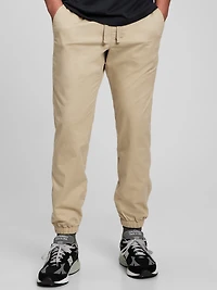 Canvas Slim Joggers