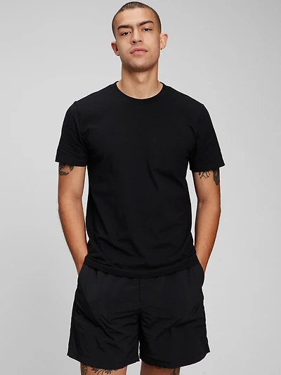 T-shirt à poche en coton biologique