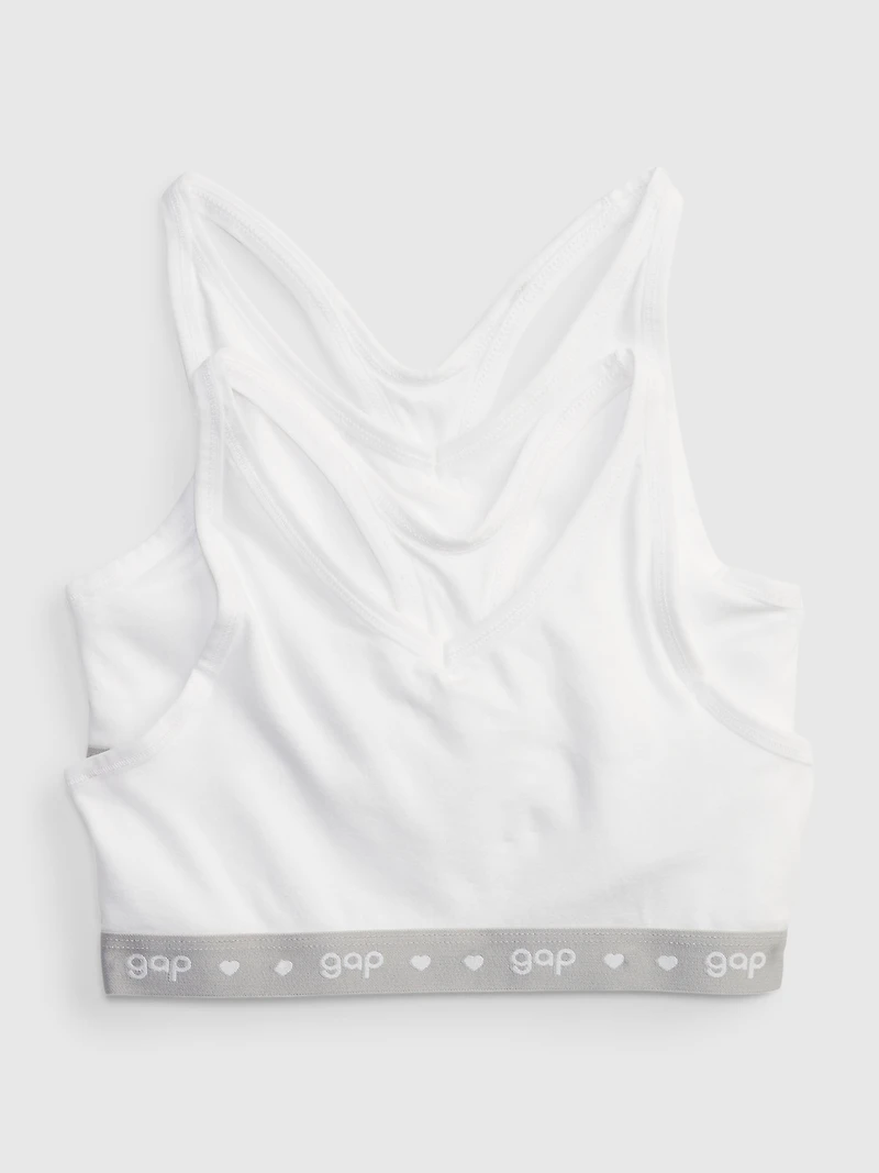 Kids Logo Racerback Bra