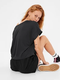 GapFit Breathe Cropped Boxy T-Shirt