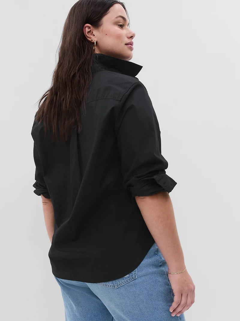 Organic Cotton Poplin Classic Shirt
