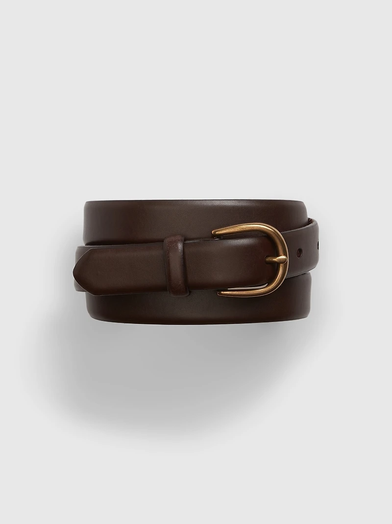 Ceinture en cuir