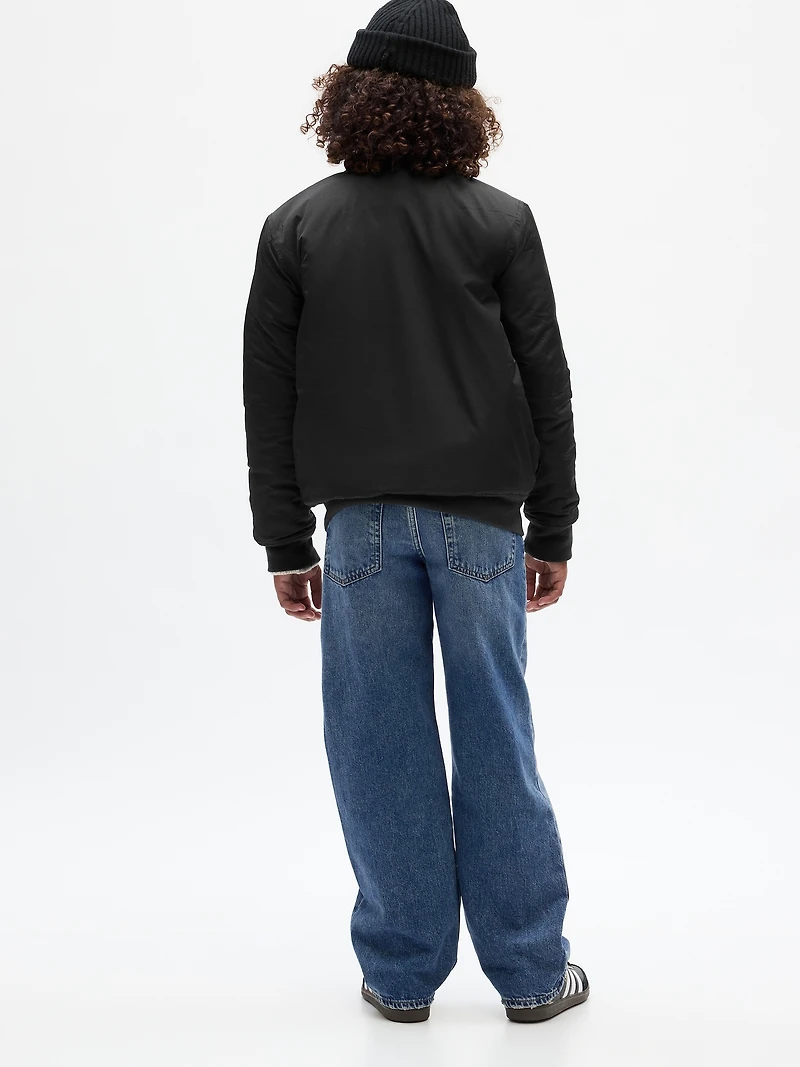 Kids Organic Cotton '90s Loose Jeans