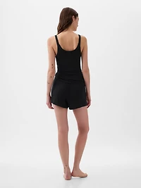 Mini Rib Relaxed PJ Shorts