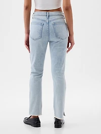 High Rise Vintage Slim Jeans