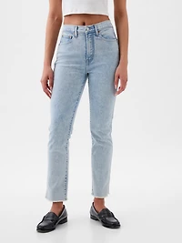 High Rise Vintage Slim Jeans