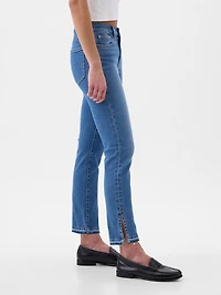 Mid Rise Vintage Slim Jeans