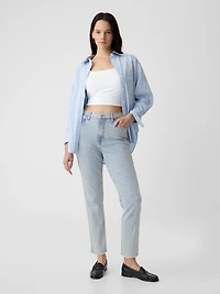 High Rise Vintage Slim Jeans