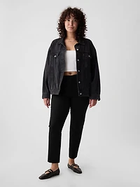 Mid Rise BiStretch Slim Ankle Pants