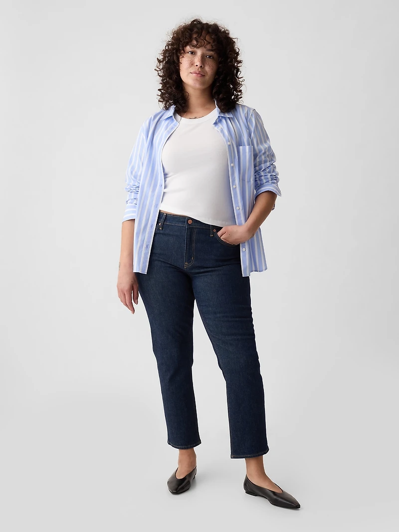 Mid Rise Vintage Slim Jeans