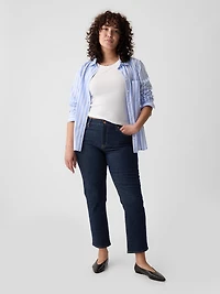 Mid Rise Vintage Slim Jeans