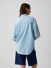 Chambray Denim Big Shirt