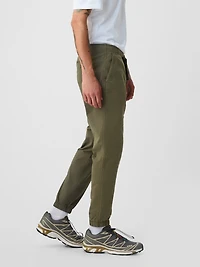 Canvas Slim Joggers