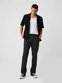 Modern Straight Khakis