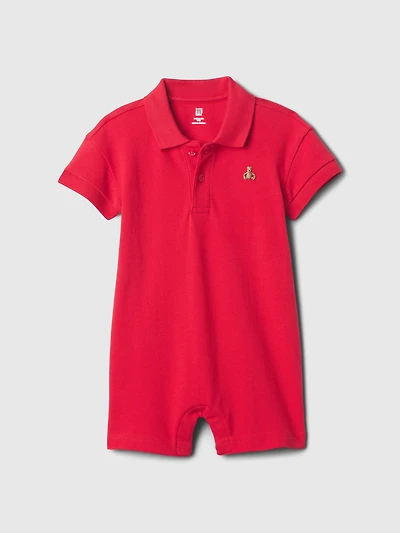 Baby Pique Polo Shirt Shorty