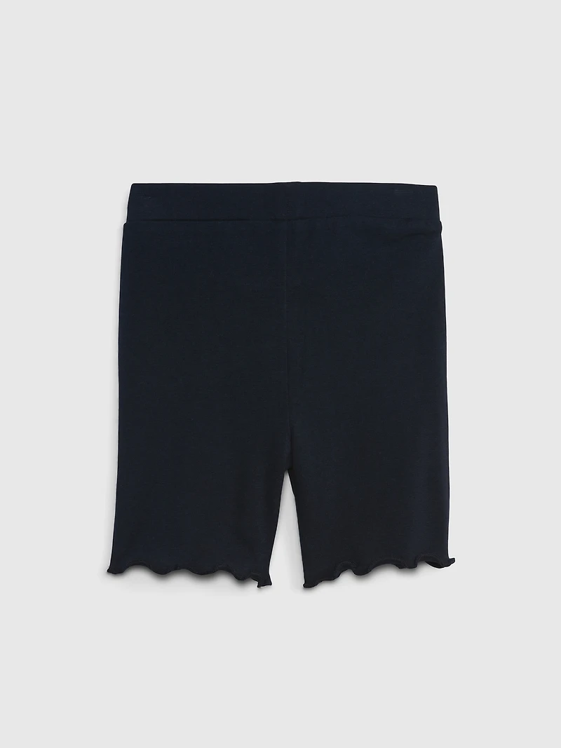 Toddler Mix & Match Lettuce Hem Bike Shorts