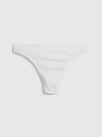 Organic Stretch Cotton Thong