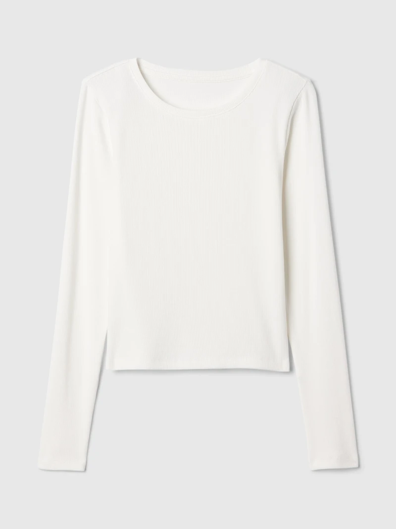 Modern Rib Crop T-Shirt