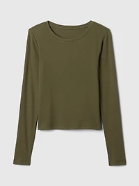 Modern Rib Crop T-Shirt