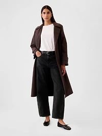 High Rise Barrel Jeans