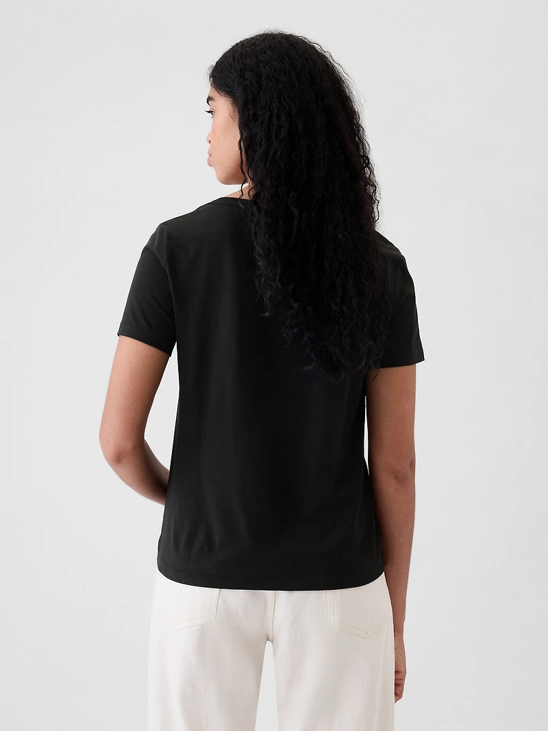 Organic Cotton VintageSoft V-Neck T-Shirt