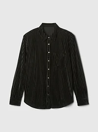Velvet Relaxed Shirt