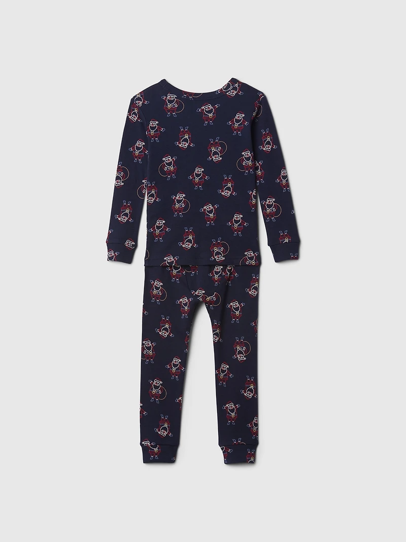 Pyjama à motif des Fêtes en coton biologique babyGap