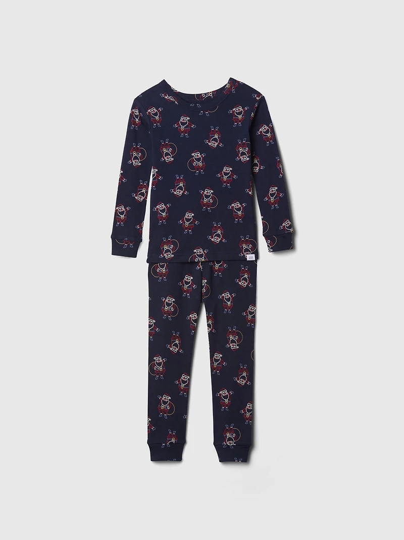 Pyjama à motif des Fêtes en coton biologique babyGap