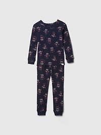 Pyjama à motif des Fêtes en coton biologique babyGap