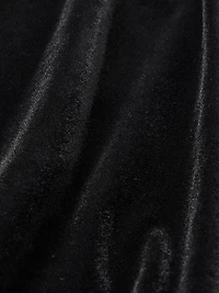 Strapless Velvet Mini Dress