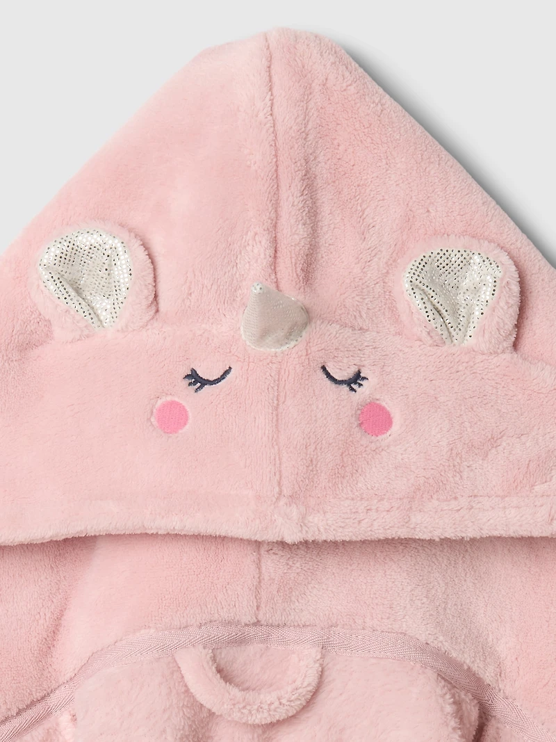 Peignoir en Sherpa recyclé pour tout-petit