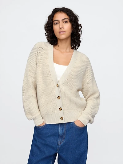 V-Neck Cardigan
