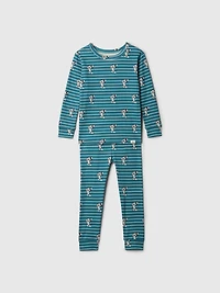 Pyjama en coton biologique brossé Gap x pour Béb