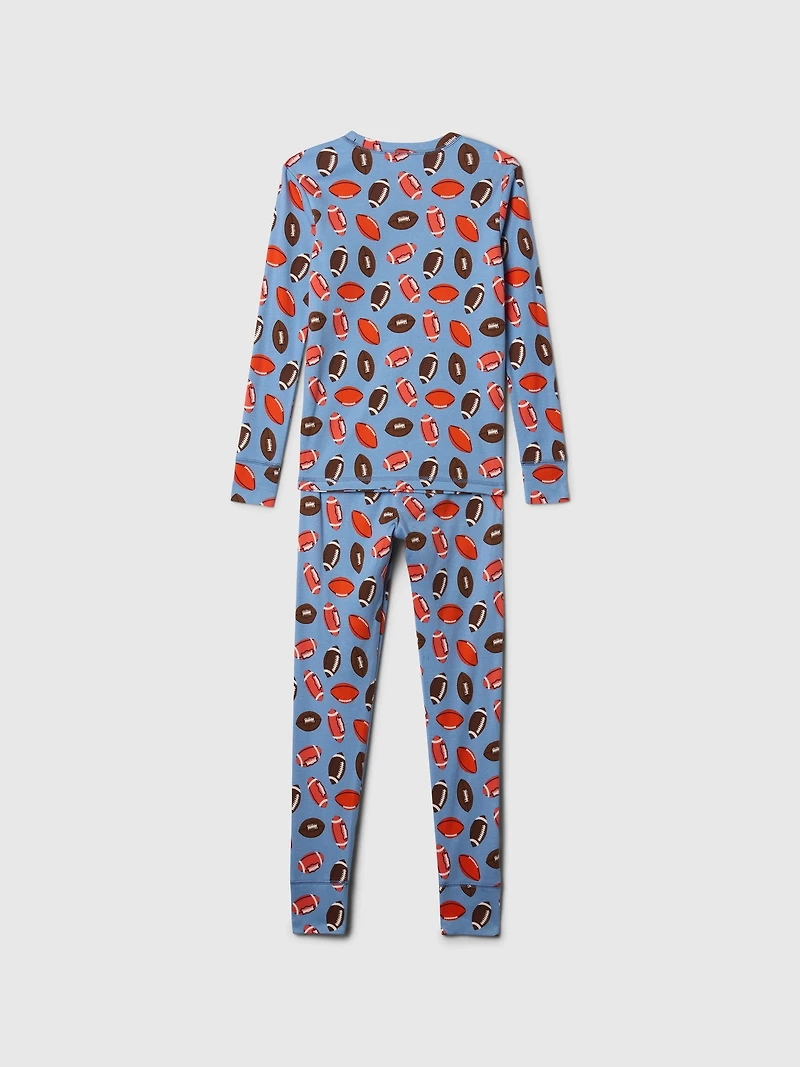 Kids Organic Brushed Cotton PJ Set