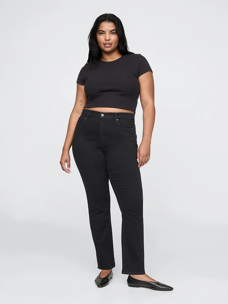 High Rise Vintage Slim Jeans