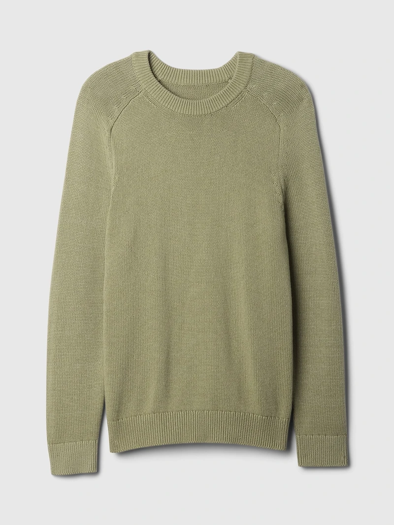 Raglan Crewneck Sweater