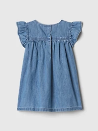 Baby Ruffle Denim Dress