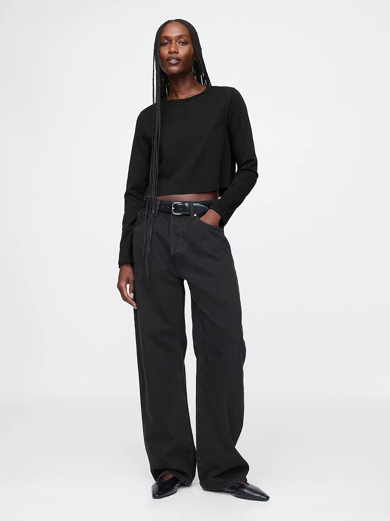 Organic Cotton VintageSoft Crop T-Shirt