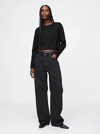 Organic Cotton VintageSoft Crop T-Shirt