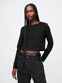 Organic Cotton VintageSoft Crop T-Shirt