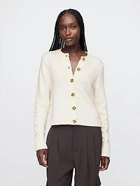 CashSoft Crop Cardigan