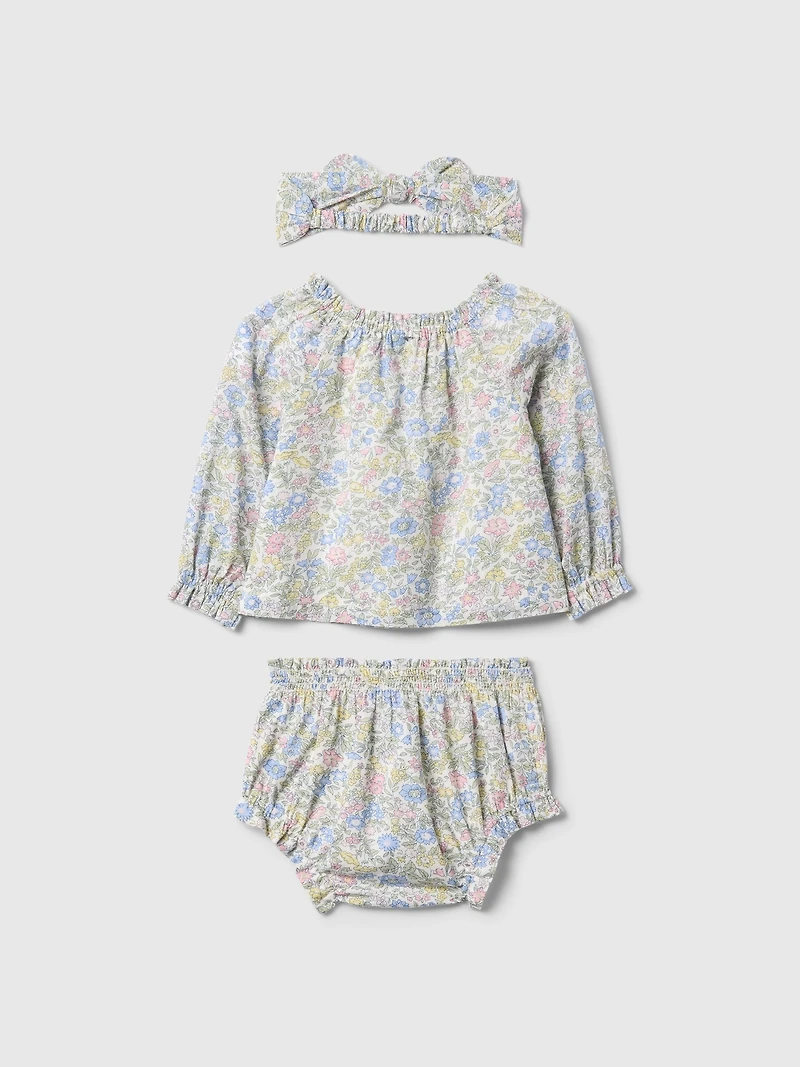 Baby Floral Outfit Set