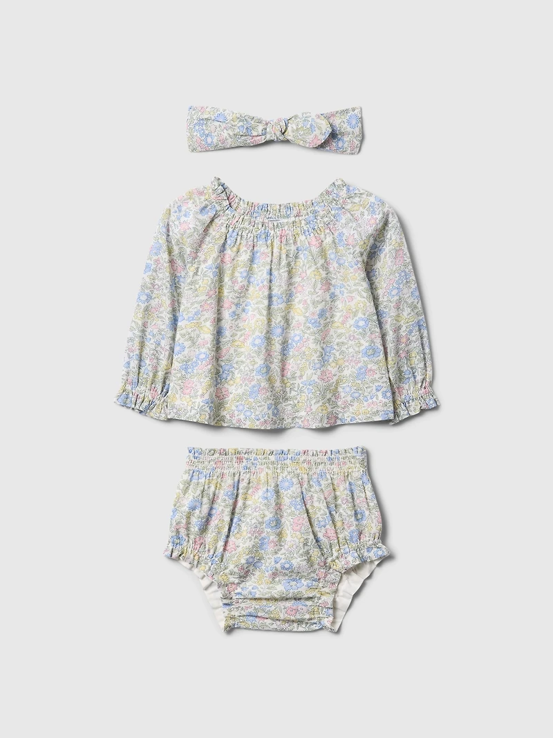 Baby Floral Outfit Set