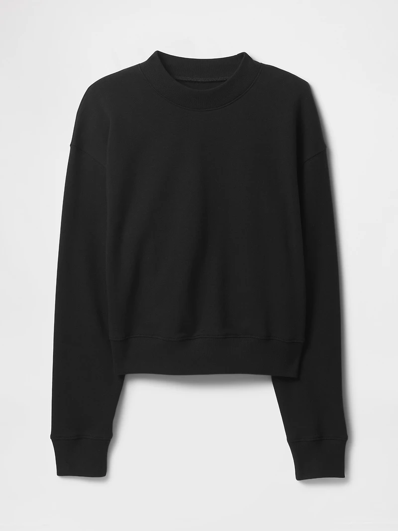 Heavyweight French Terry Crop Sweatshirt